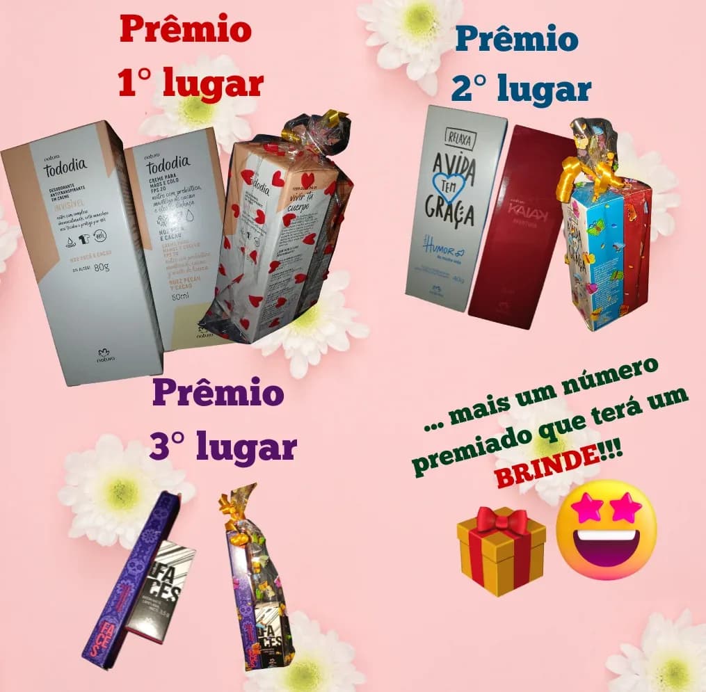 RIFA DA BELEZA NATURA